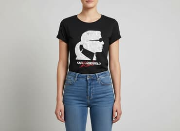 koszulki bez rękawów damskie karl kani: Women`s T-shirt, size M — 1