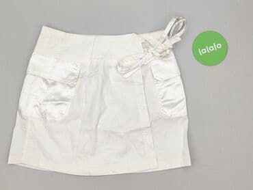 satynowe spódnice mini: Blue, Spódnica damska, rozmiar L — 3