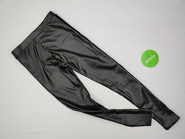sliskie legginsy: Legginsy Ze skóry ekologicznej damskie, rozmiar S — 4