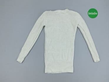 biala koszulka basic: Sweterek, Gap, 8 lat, 122-128 cm, stan - Dobry — 3