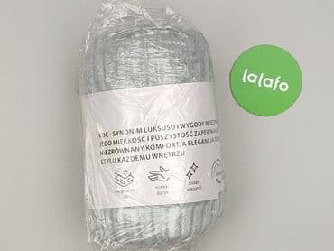 Linen & Bedding: PL - Plaid 200 x 160, color - Turquoise, condition - Perfect — 2