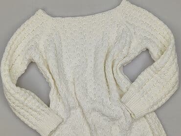 bialy sweterek do sukienki: Tunika damska, XS — 1