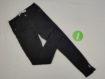 czarne jeansy damskie 7 8: Denim Co, Jeansy damskie, S — 2