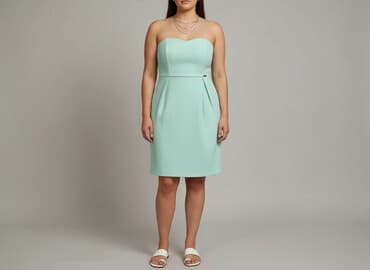 sukienki turkusowe na wesele: Sukienka damska, rozmiar XL — 8