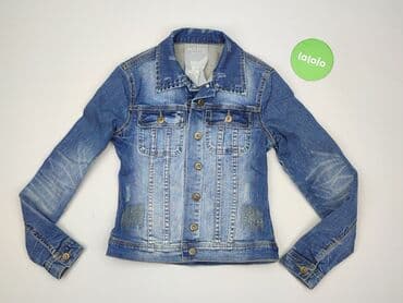 kurtka jeansowa patchwork: DENIM JEANS, Kurtka jeansowa damska, rozmiar S — 2