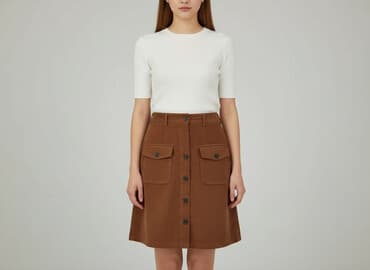 spódnice ze swetrem: Spódnica damska, rozmiar S — 7