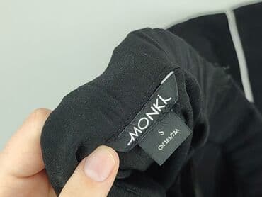 spodnie moro dresowe: Monki, Material trousers for women, size S (EU 36) — 5