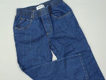 obcisła sukienka czarna: Spodnie jeansowe, 9 lat, 128/134, stan - Idealny — 1