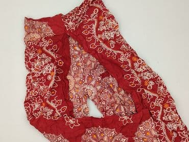 Material trousers for women, size M