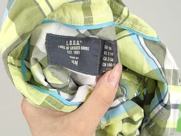 kapcie cmp: Shirt 2-3 years, condition - Perfect, pattern - Cell, color - Green — 4