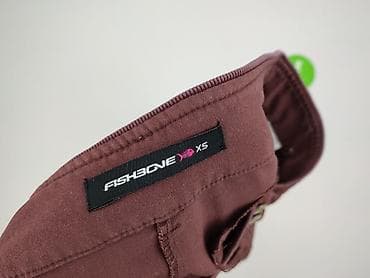 Women: Fishbone, Material trousers for women, size XS — 5
