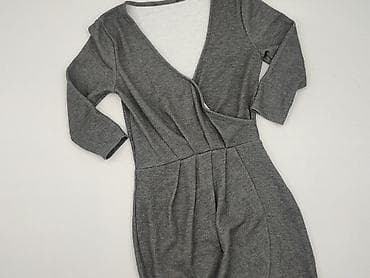 popielate jeansy: Sukienka damska, rozmiar S — 1