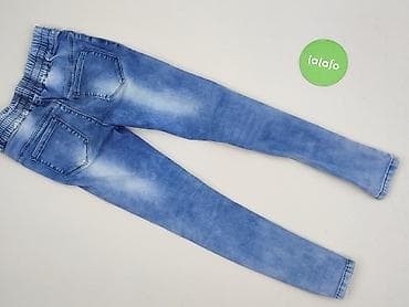 leginsy i stringi: Legginsy dziecięce, Niebieski Księżyc, 10 lat, 140, stan - Idealny — 3