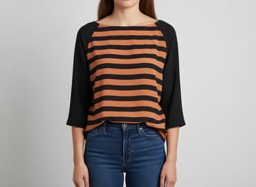 bluzki damskie pomarańczowa: Bluzka damska, rozmiar M — 7