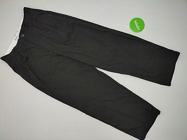 jeans na metry: Bershka, Spodnie materiałowe damskie, rozmiar M — 2