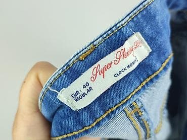 dżinsy pull and bear: Denim, Jeansy damskie, rozmiar M — 4