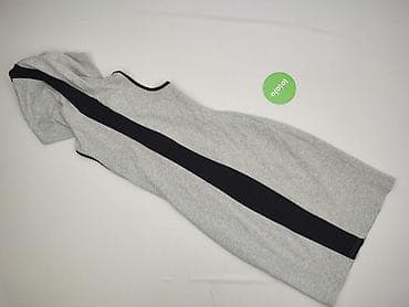 marc jacobs clothes: Sukienka damska bez rękawów z kapturem, sportowa - Kolor: jasnoszary — 3