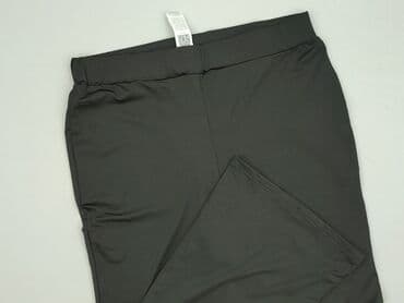legginsy z suwakiem: Spodnie materiałowe damskie, 2XL — 1
