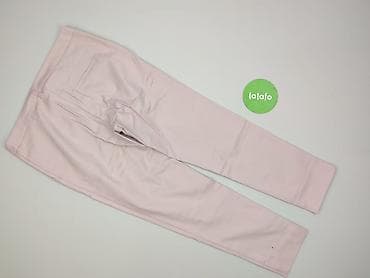 o pink: Spodnie materiałowe damskie, rozmiar M — 3