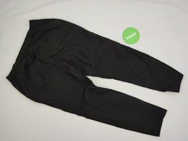 Women: Material trousers for women, XL — 3