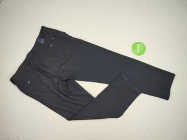 woskowane legginsy z wysokim stanem zara: Material trousers for women, size 6XL (EU 52) — 3