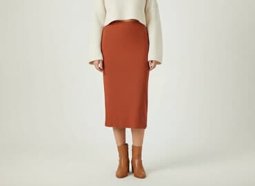 spódnice prążkowane sinsay: Sinsay, Spódnica damska, rozmiar S — 6