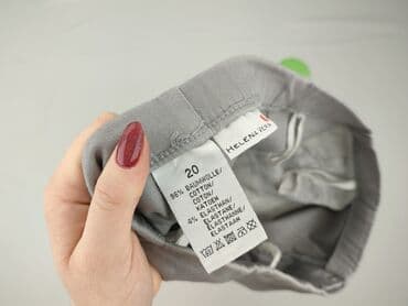 molton spodnie: Helena Vera, Spodnie materiałowe damskie, rozmiar 4XL — 4
