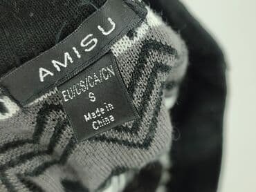 spódnice plisowane tiulowe czarne: Amisu, Спідниця жіноча, розмір S — 4