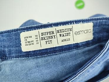 botki na platformie deichmann: Esmara, Jeansy damskie, rozmiar S — 4