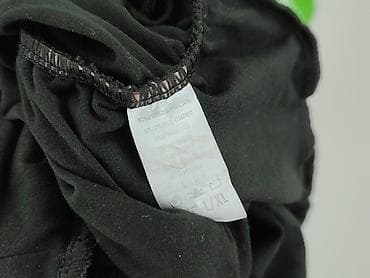 spodnie czarne flare: Spodnie materiałowe damskie, rozmiar XL — 4