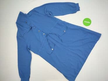 elegancka sukienka szmizjerka: Sukienka damska, rozmiar L — 2