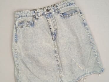 spodenko spódniczka jeans: Boohoo, Spódnica damska, rozmiar L — 1