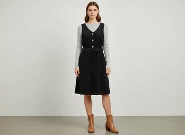 sklep internetowy z sukienkami dla puszystych: F&F, Sukienka damska, rozmiar L — 6