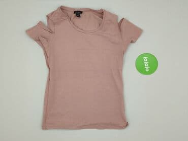 koszulka real rozowa: Amisu, T-shirt damski, rozmiar L — 2