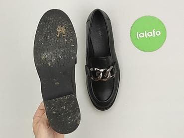 klapki hermes eobuwie: Damskie mokasyny Graceland - Kolor: czarny - Rozmiar: 39 (oznaczenie — 5