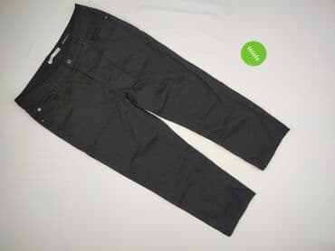 Women: Material trousers for women, 4XL — 2