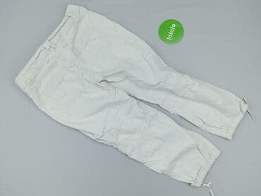 białe koturny sandały ccc: CAMAIEU, Spodnie 3/4 damskie, rozmiar L — 3