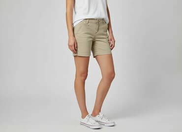 bezowe spodenki damskie: Aeropostale, Szorty damskie, rozmiar M — 6