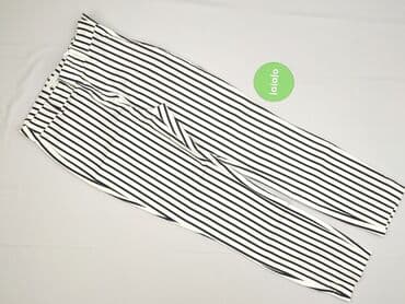 srebrny top h m: H&M, Spodnie materiałowe damskie, S — 2