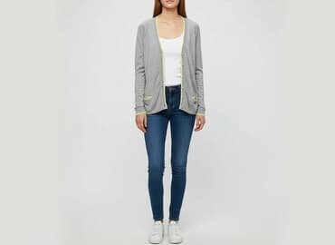 m co sweter: Street One, Kardigan damski, rozmiar S — 7