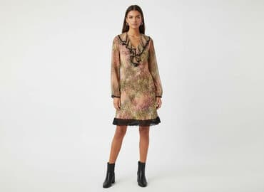 sukienka z twarzą: Sukienka damska, rozmiar S — 6