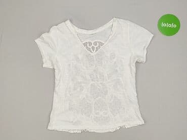 bluzki z dekoltem v na plecach: T-shirt damski, rozmiar S — 3