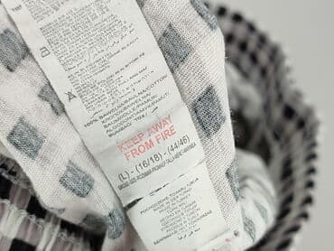 spodnie diy: Spodnie materiałowe damskie, rozmiar L — 4