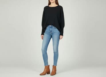 czarne legginsy push up legginsy podkreślające pośladki: Saint Tropez, Tunika damska, XS — 6