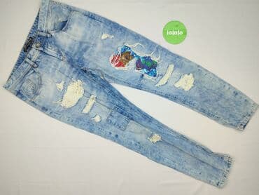 dżinsy typu boyfriend: C&A, Jeansy damskie, rozmiar M — 2