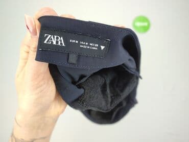 spódnice plisowane midi niebieska: Zara, Spódnica damska, rozmiar M — 4