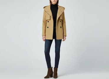 kazar kurtki zimowe: Zara, Trencz damski, rozmiar S — 7