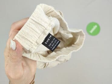 shein krótkie spodenki dla dzieci: Shein, Spodnie materiałowe damskie, rozmiar L — 4