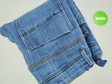 crop top boho: Spodnie jeansowe, Okaidi, 9 lat, 128/134, stan - Bardzo dobry — 6