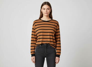 bluzka w paski pepco: Sinsay, Bluzka damska, rozmiar M — 6